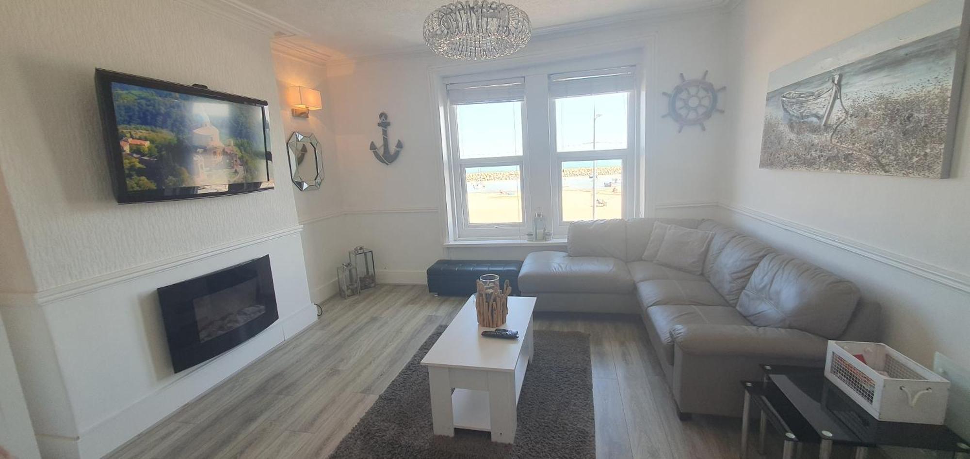 شقة 3 Harbour Views Rhôs-on-Sea المظهر الخارجي الصورة