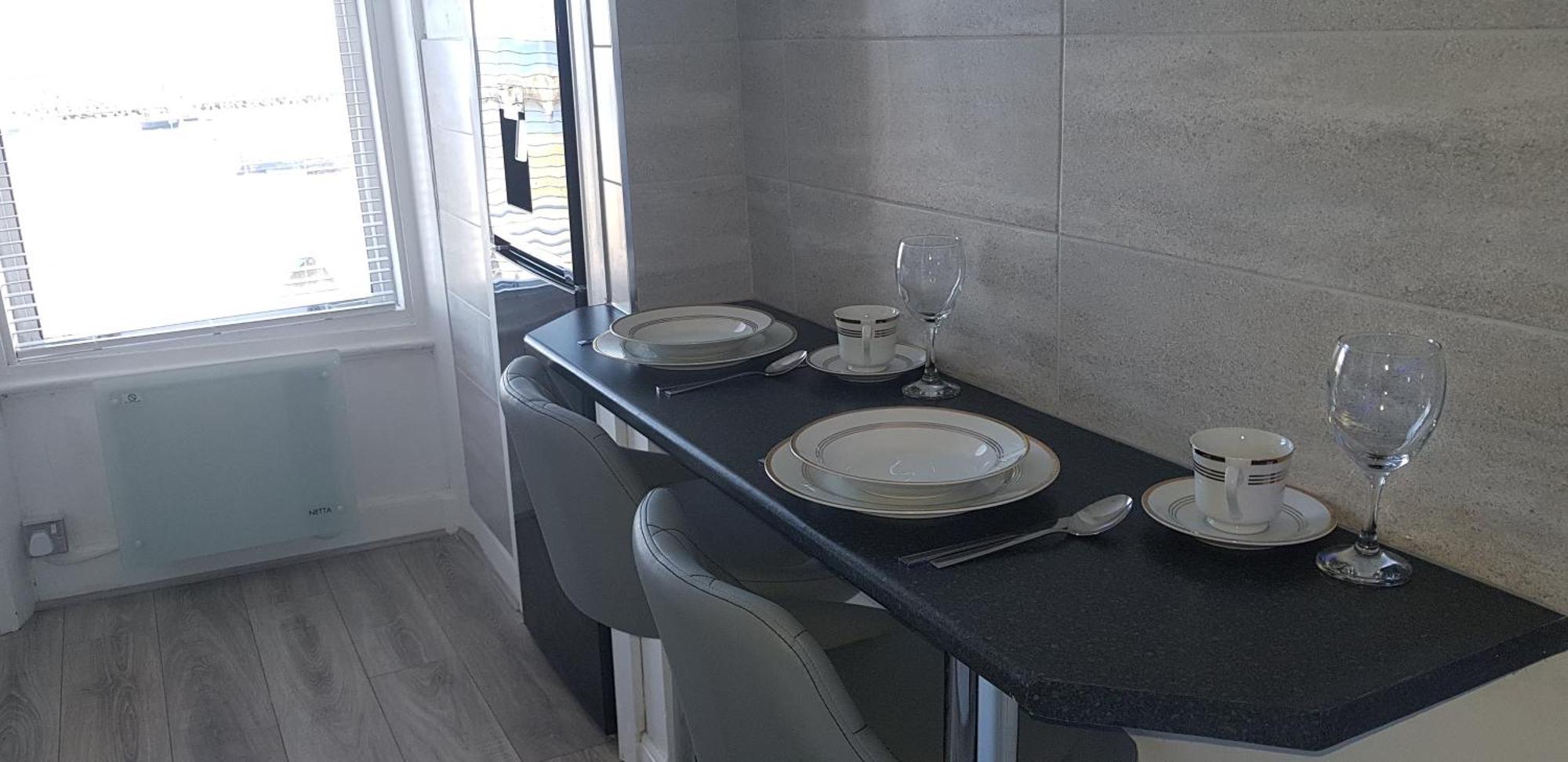 شقة 3 Harbour Views Rhôs-on-Sea المظهر الخارجي الصورة